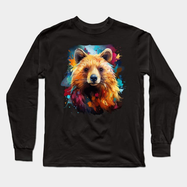 Quokka Rainbow Long Sleeve T-Shirt by JH Mart